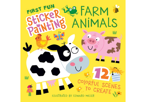 zibbers First Fun Sticker Painting: Farm Animals