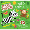 zibbers First Fun Sticker Painting: Wild Animals