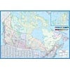 Canada Laminated Wall Map 33" x 48"