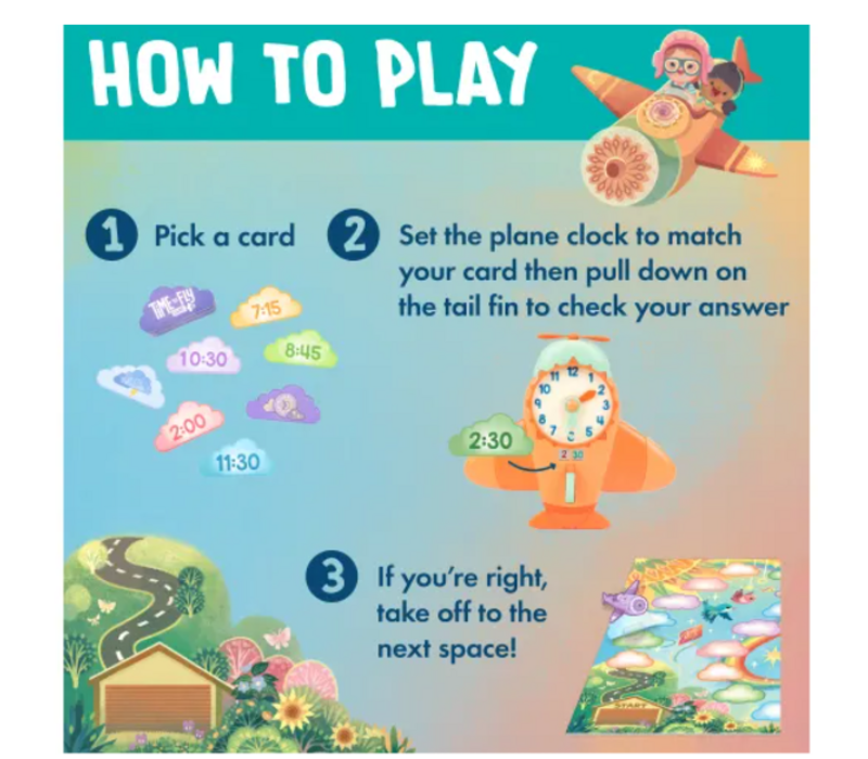 Time to Fly Clock Game