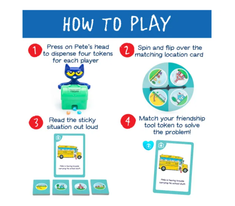 Pete the Cat® Groovy Friendship Game