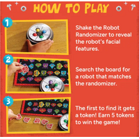 Robot Face Race Matching Game