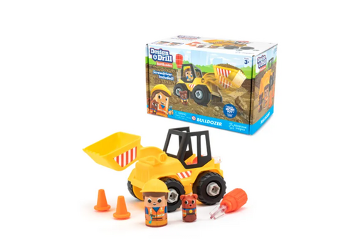 Educational Insights Design & Drill® Bolt Buddies® Bulldozer