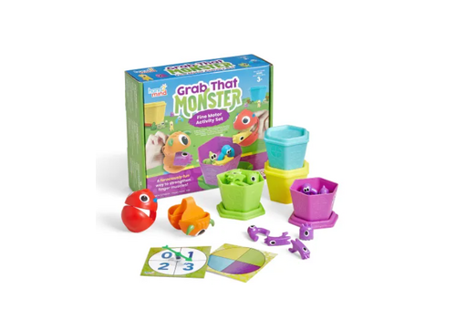 Hand2Mind Grab That Monster Fine Motor Skills Game