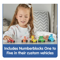 Numberblocks® Mini Vehicles, Set of 5