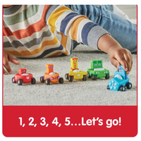 Numberblocks® Mini Vehicles, Set of 5