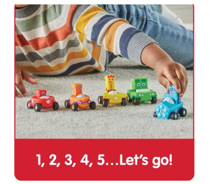 Numberblocks® Mini Vehicles, Set of 5