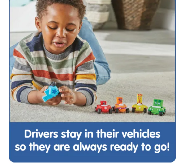 Numberblocks® Mini Vehicles, Set of 5
