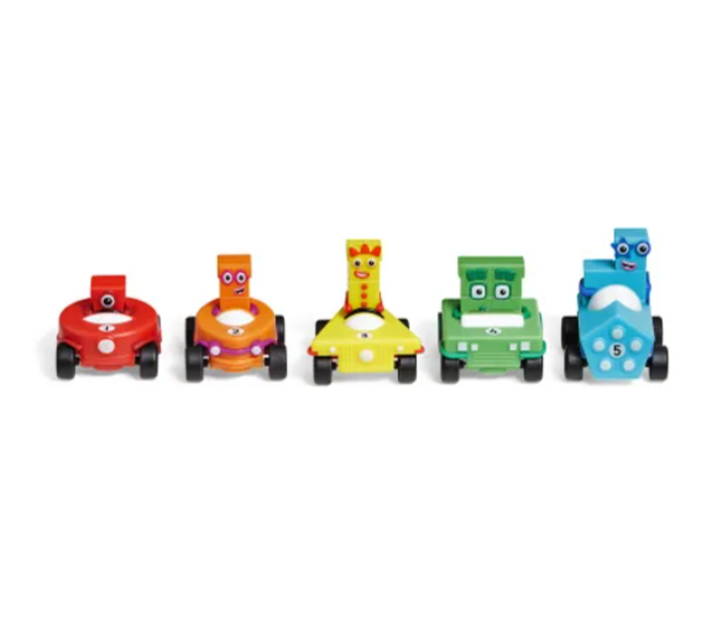 Numberblocks® Mini Vehicles, Set of 5