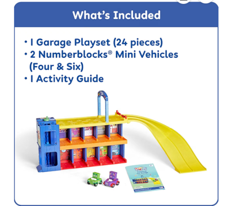 Numberblocks® Counting Car Garage