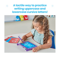 Cursive Letter Tracing Sensory Pad