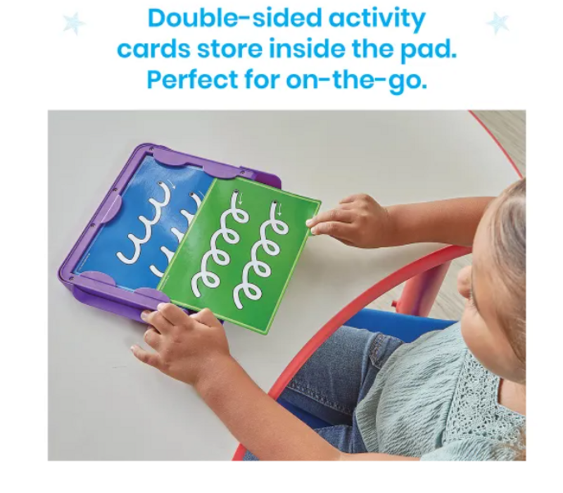 Cursive Letter Tracing Sensory Pad