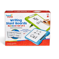 Writing Slant Boards, Rainbow Set of 6