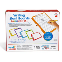 Writing Slant Boards, Rainbow Set of 6