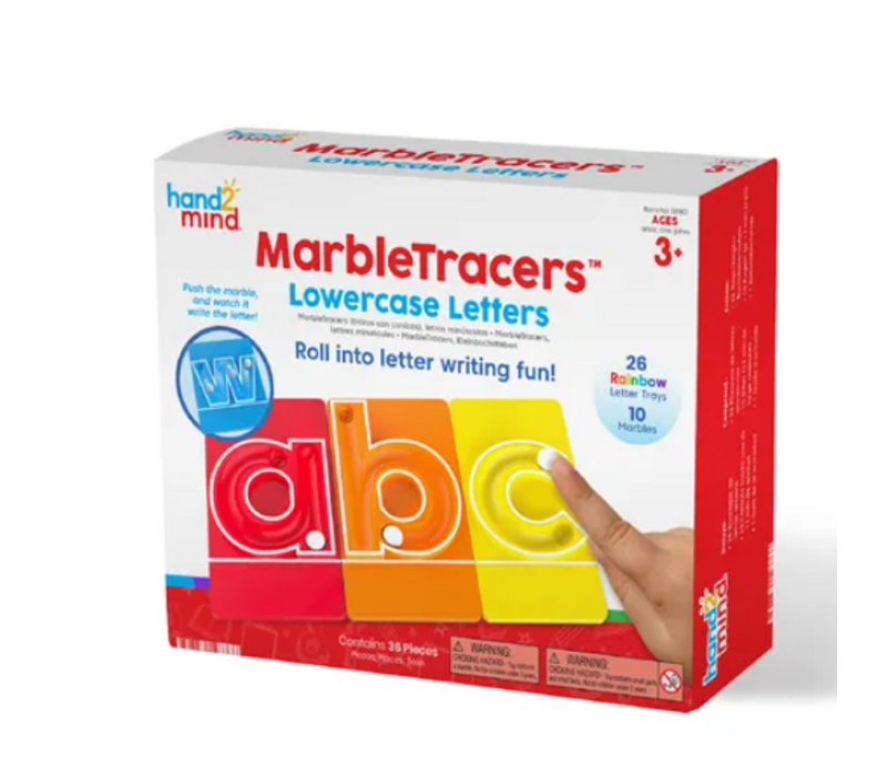 MarbleTracers™, Lowercase Letters