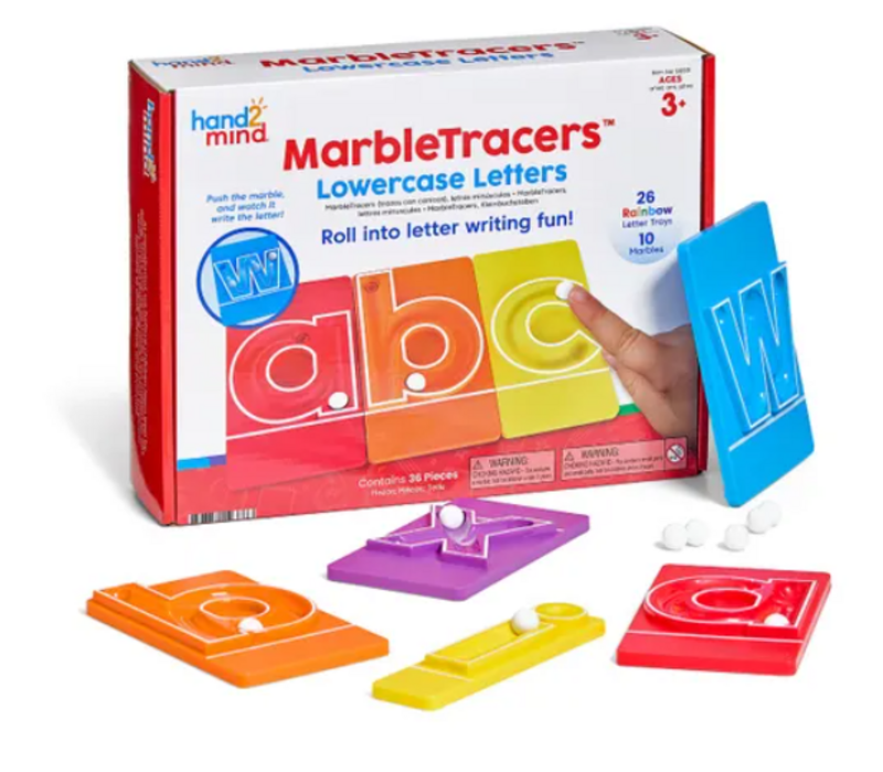 MarbleTracers™, Lowercase Letters