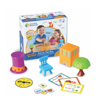 Fox in the Box Positional Words Activity Set