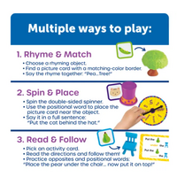 Fox in the Box Positional Words Activity Set