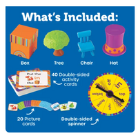 Fox in the Box Positional Words Activity Set