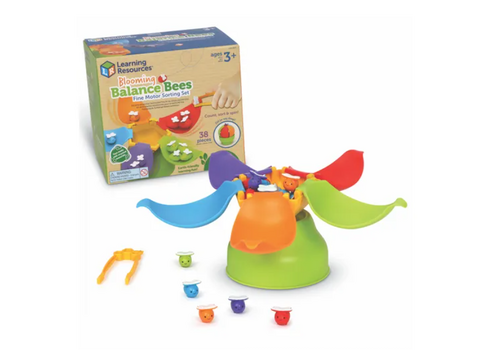 Learning Resources Blooming Balance Bees Fine Motor Sorting Set