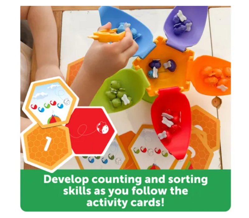 Blooming Balance Bees Fine Motor Sorting Set