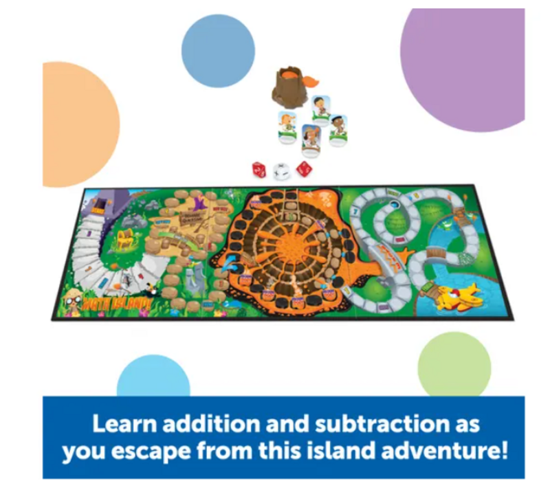 Math Island Addition & Subtraction Game