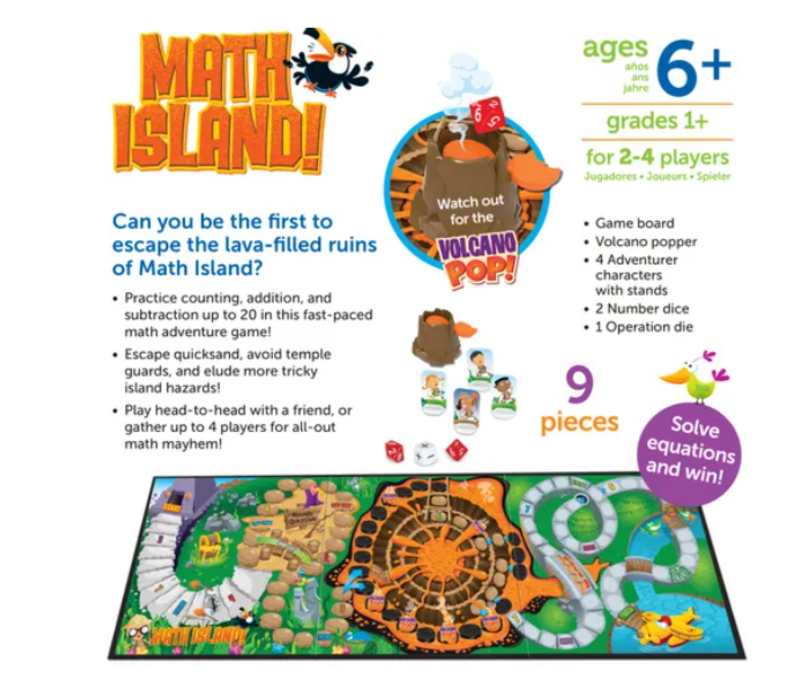 Math Island Addition & Subtraction Game