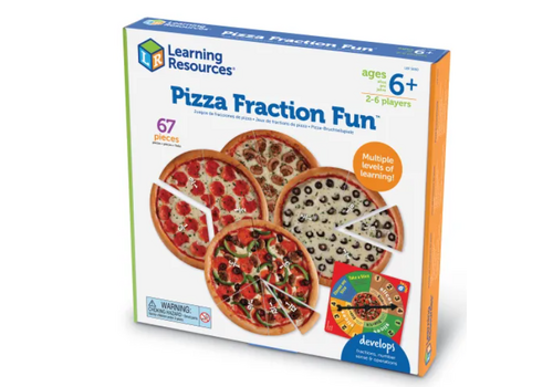 Learning Resources Pizza Fraction Fun Game