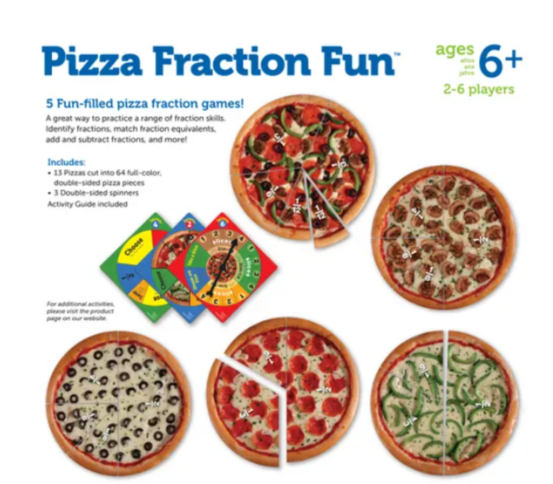 Pizza Fraction Fun Game