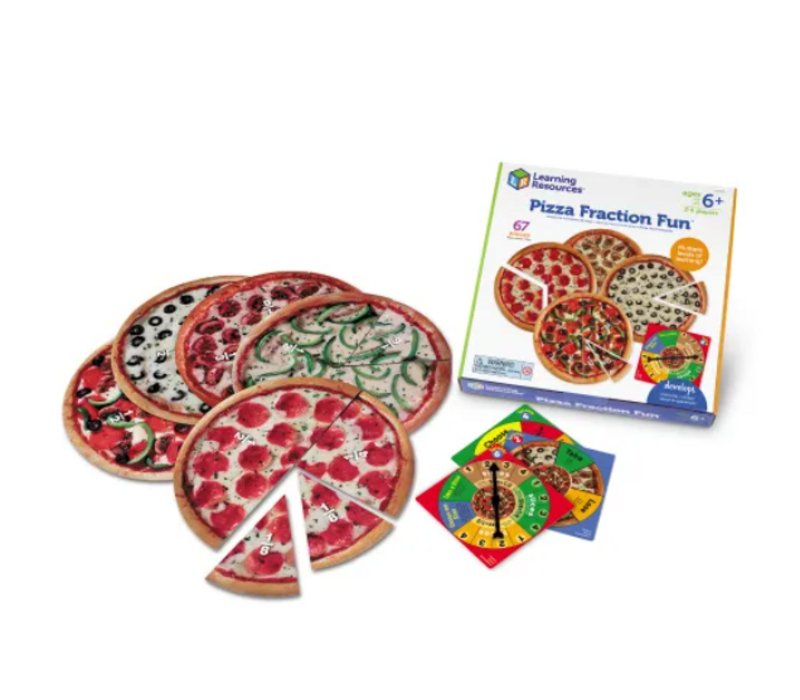Pizza Fraction Fun Game