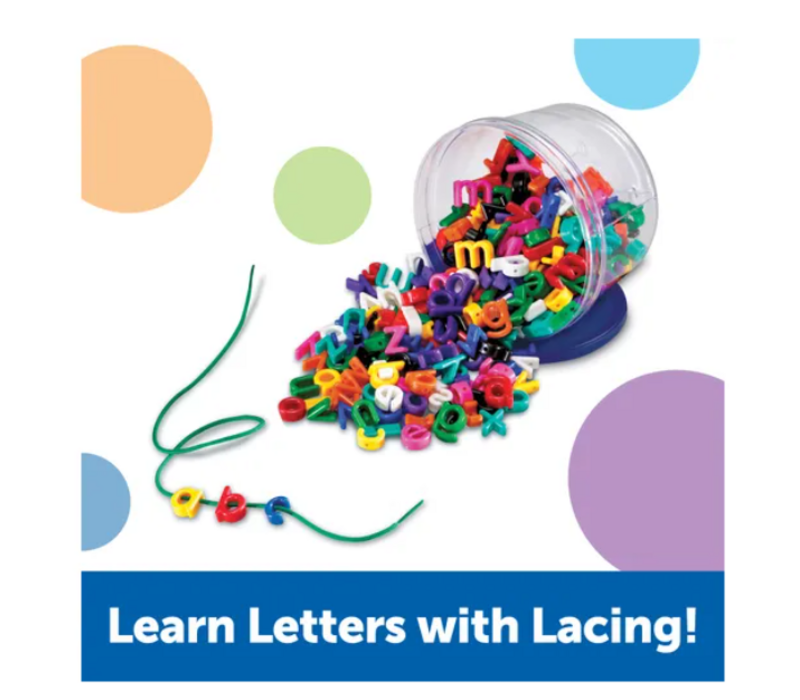 Lowercase Lacing Alphabet