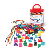 Uppercase Lacing Alphabet
