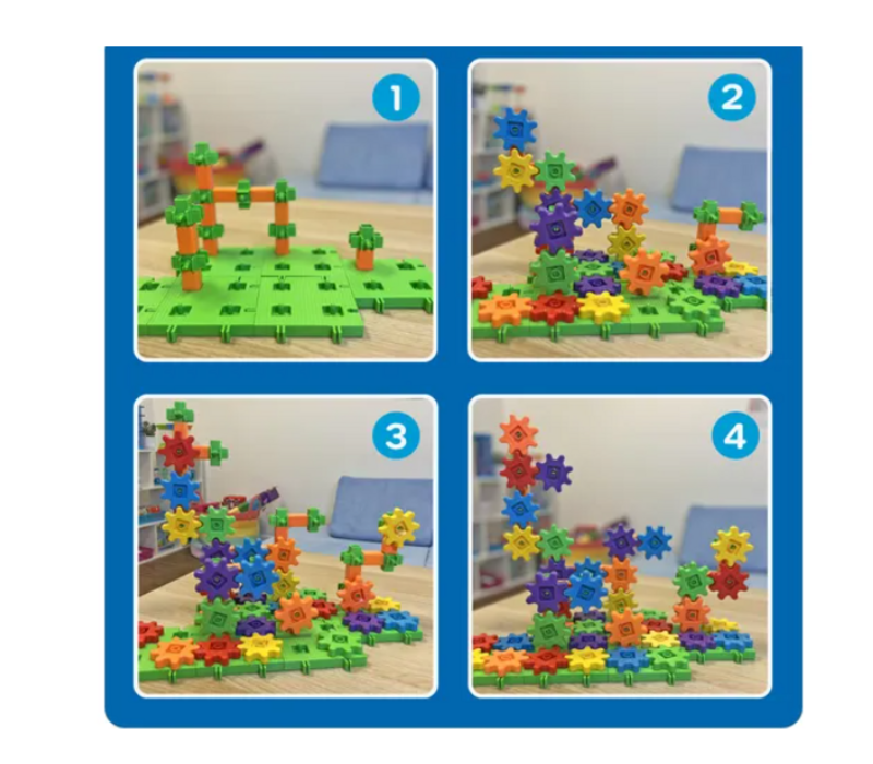 Gears! Gears! Gears! 100-Piece Deluxe Building Set