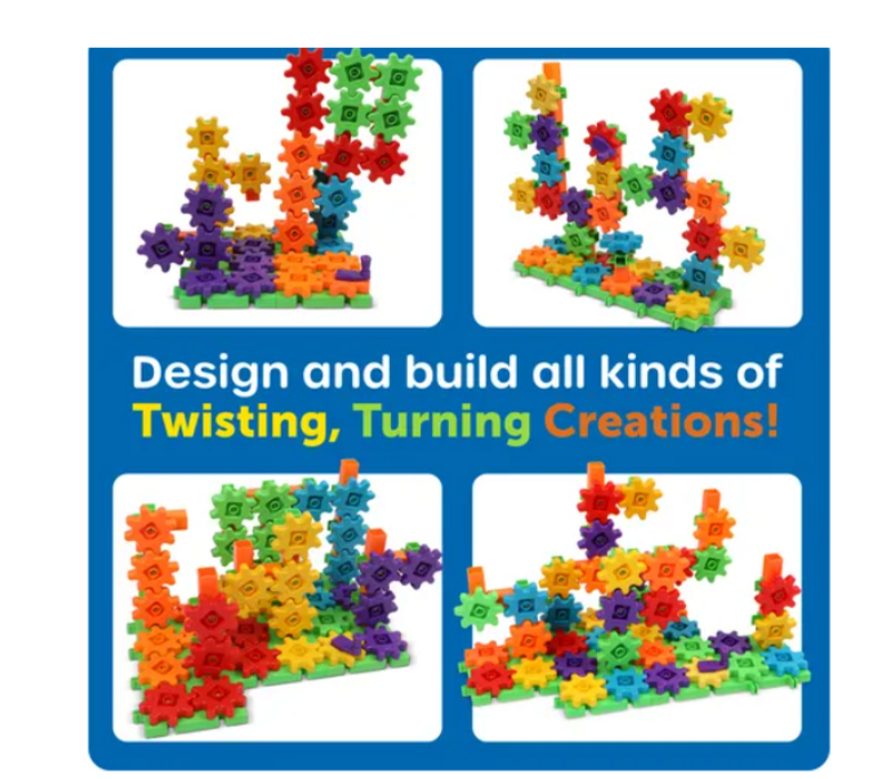 Gears! Gears! Gears! 100-Piece Deluxe Building Set