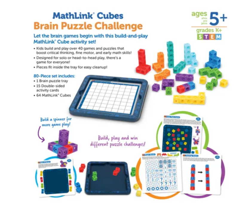MathLink® Cubes Brain Puzzle Challenge