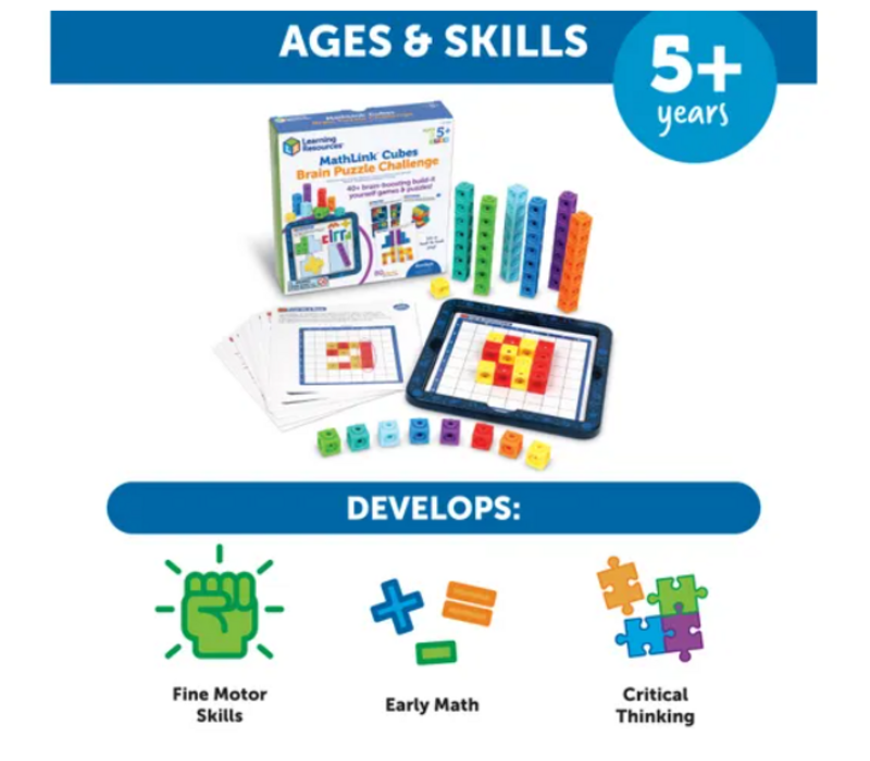 MathLink® Cubes Brain Puzzle Challenge