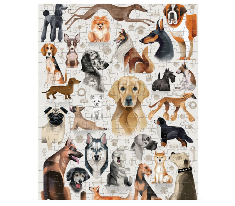 Dog Breeds - 200-Piece Puzzle*