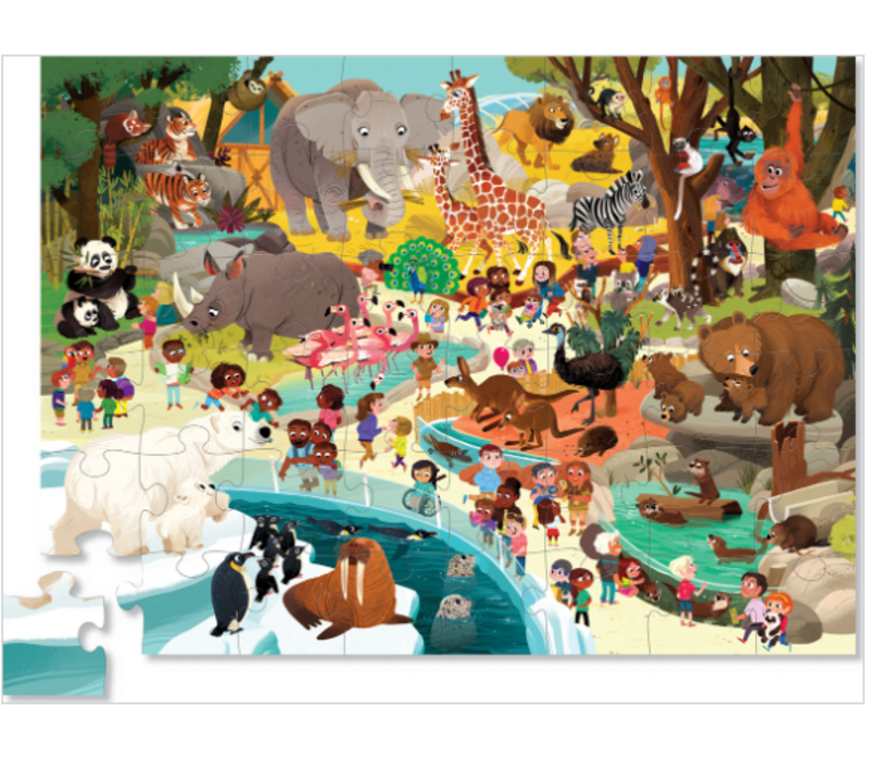 Day at the Zoo - 48 piece puzzle*