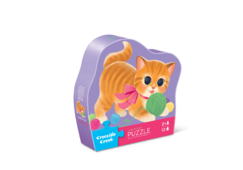 Crocodile Creek Cute Kitten  - 12-Pc Mini Puzzle*