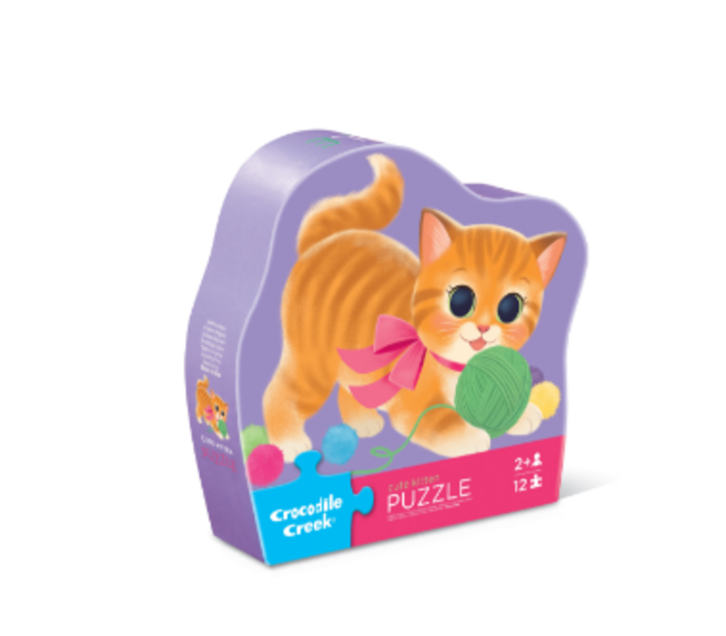 Cute Kitten  - 12-Pc Mini Puzzle*