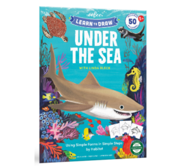 Learn to Draw Under the Sea  w/stickers*