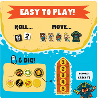 Treasure Hunt Cooperative Board Game*