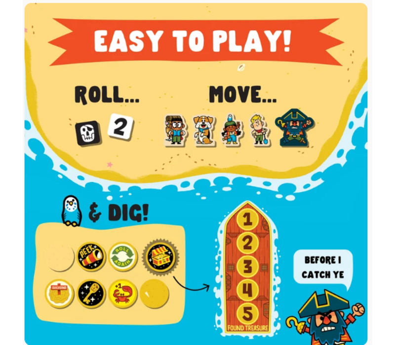 Treasure Hunt Cooperative Board Game*