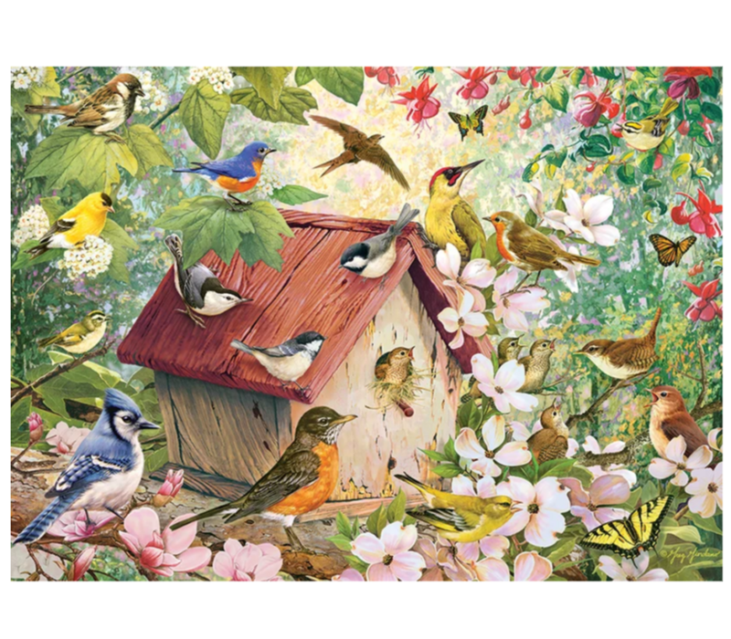 Blooming Spring -1000 Piece Puzzle - Cobble Hill