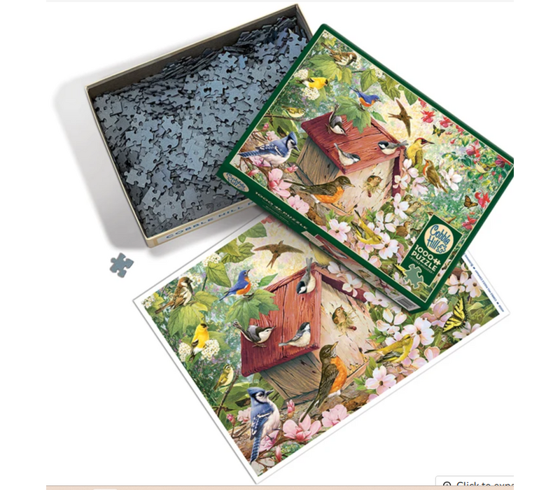Blooming Spring -1000 Piece Puzzle - Cobble Hill