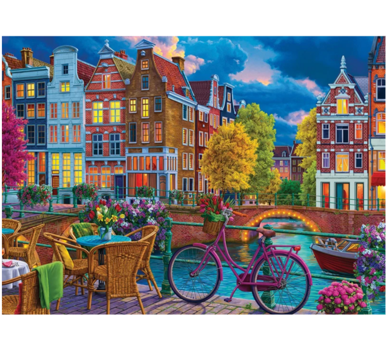 Cozy Street - 1000 Piece - Cobble Hill