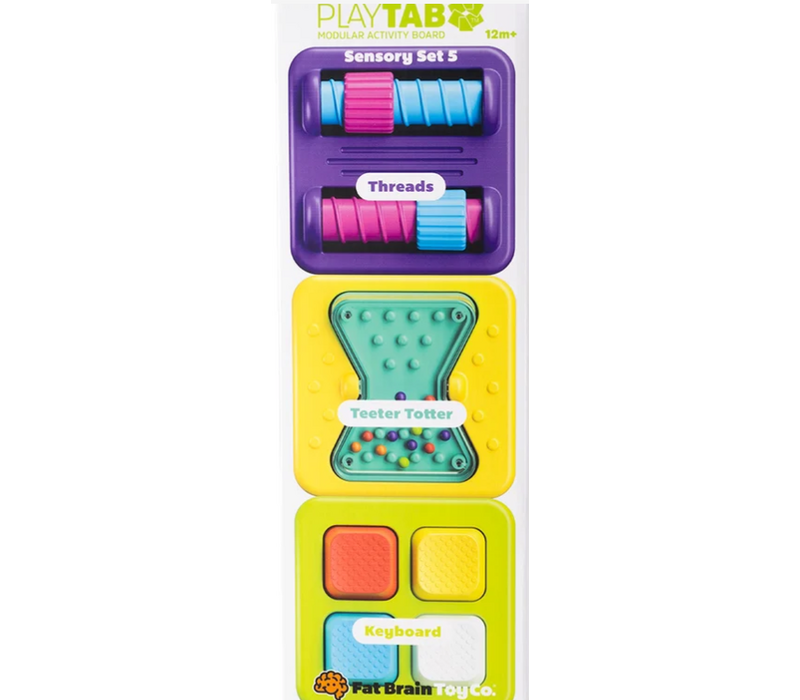 Play Tab Modular Activity Board Tiles- Sensory Set 5