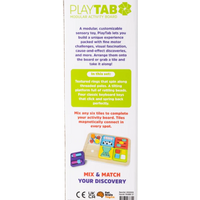 Play Tab Modular Activity Board Tiles- Sensory Set 5