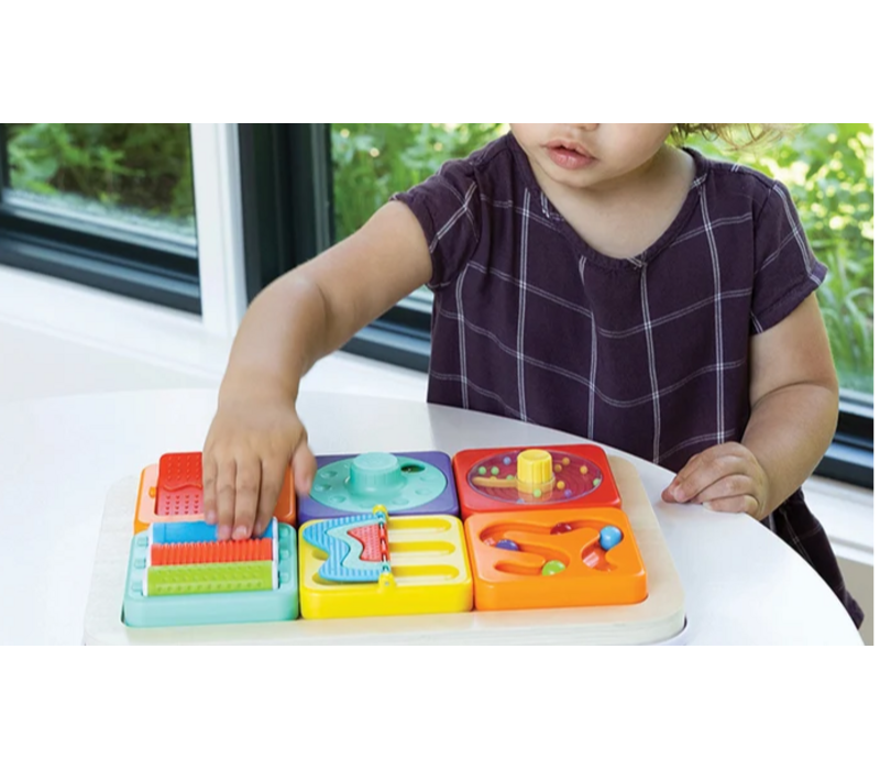 Play Tab Modular Activity Board Tiles- Sensory Set 5