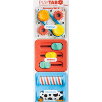Play Tab Modular Activity Board Tiles- Sensory Set 6